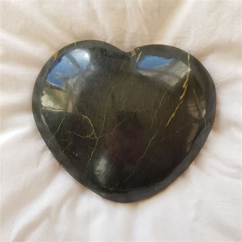 Nephrite Jade Green Stone Heart In Tune Crystals