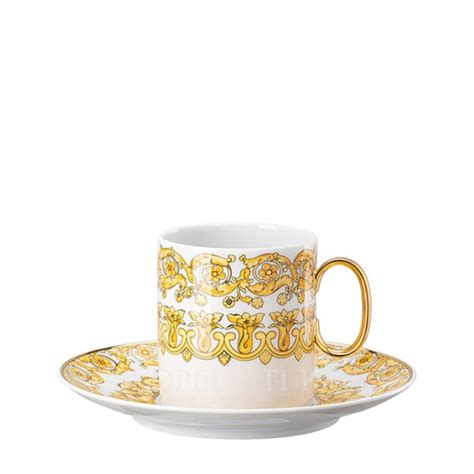 Versace Coffee Cup And Saucer Medusa Rhapsody Scopelliti