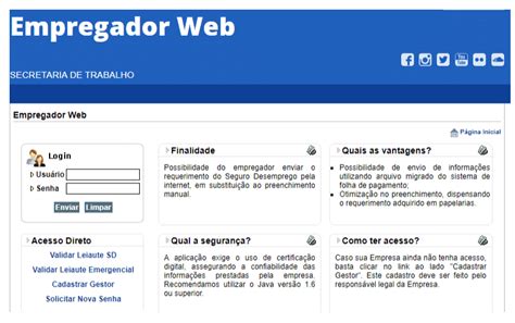 Empregador Web o que é e como funciona