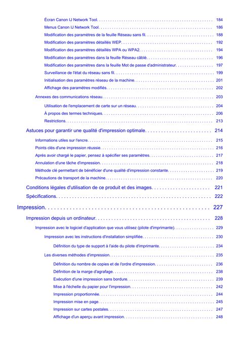 Impression | Canon PIXMA MX475 Manuel d'utilisation | Page 5 / 712 ...