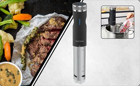 Proficook ProfiCook Sous Vide Garer PC SV 1126 Edelstahl Schwarz