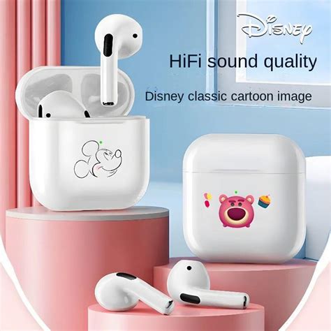 Cheap Disney Authorized A Wireless Bluetooth Earphones Cartoon Mini