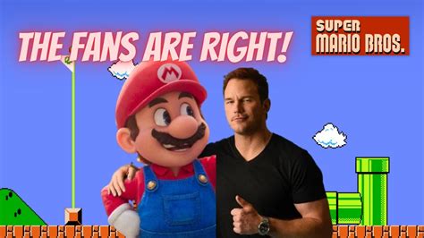 Chris Pratt Defends Fan Criticism Of The Super Mario Bros Movie Youtube