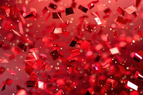 Red confetti background backgrounds celebration | Premium Photo - rawpixel