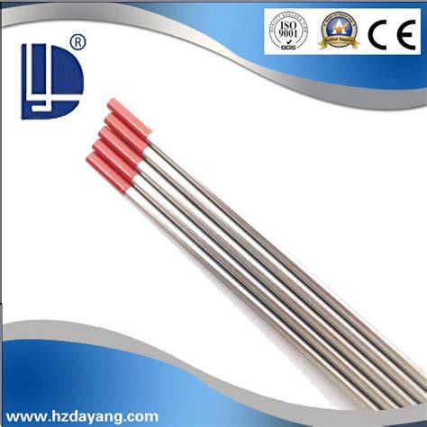 Types Of Tungsten Electrodes Hardsurfacing Electrode Wt20 Tungsten