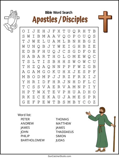 Christian Word Search Puzzles Free Printable - FREE Printable A-Z