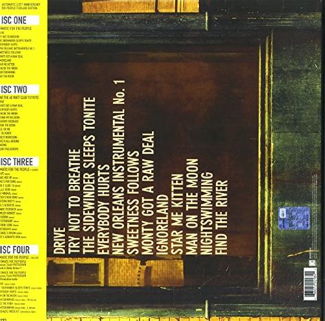 Automatic For The People 25th Anniversary Deluxe Edition 3 CD Blu