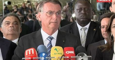 Veja A íntegra Do Primeiro Discurso De Bolsonaro Após Derrota Nas Urnas