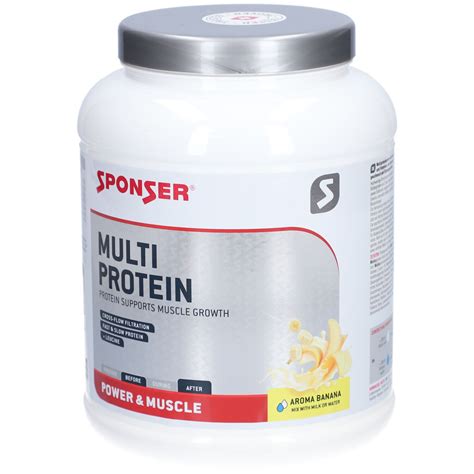 SPONSER Multi Protein Banana 850 G Redcare Pharmacie