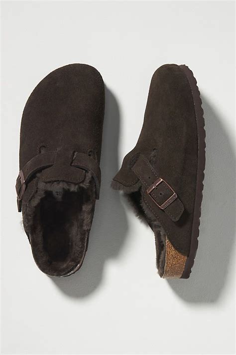 Birkenstock Boston Shearling Clogs Shoes Hype Shoes Birkenstock