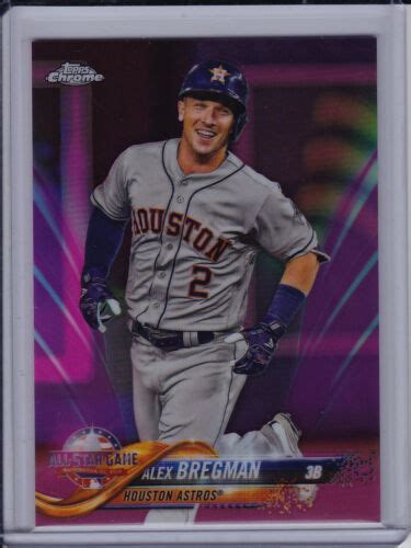 Alex Bregman Topps Chrome Update Pink Refractor Houston Astros