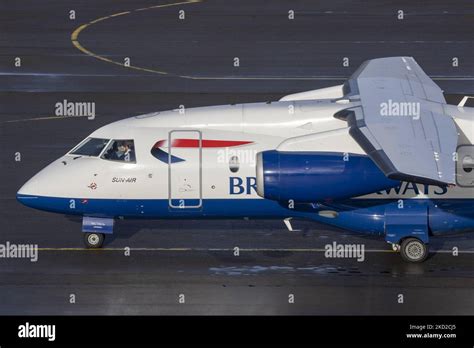 British Airways Dornier Do 328JET 300 Aircraft As Seen In Eindhoven