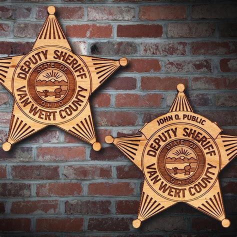 Ohio Sheriff Badge Svg - Etsy