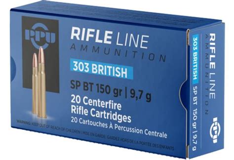 PPU 303 BRITISH 150GR SP 20RD 10BX CS