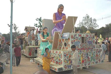 Lively Glimpse Of Mithilas Folk Culture On Bihar Tableau