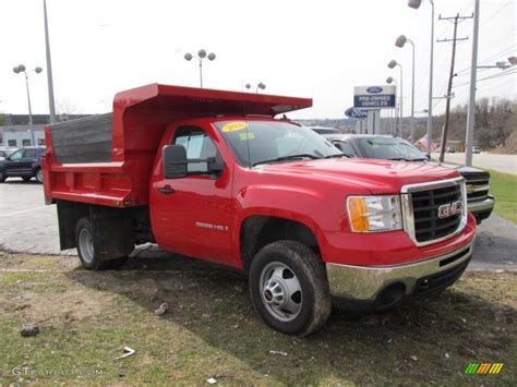 2008 Gmc Sierra 3500hd Regular Cab 4x4 Chassis Dump Truck Exterior