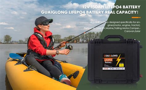 Amazon Guaiglong V Ah Lifepo Battery Built In A Bms