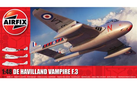 Airfix De Havilland Vampire F 3 1 48 Scale Genessis Models