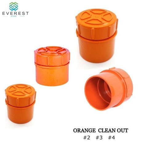 Pvc Orange Fittings Clean Out Lazada Ph