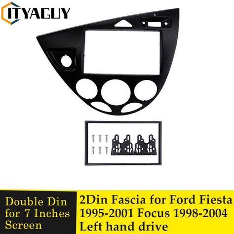 Estrutura De Rádio Para Carro Double Din Ford Fiesta Focus 1998 2004