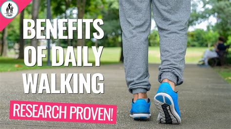 Research PROVEN 30 Minute Walk Benefits YouTube