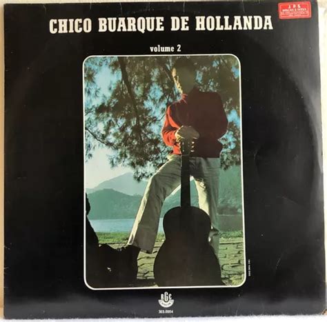 Lp Vinil Chico Buarque De Hollanda Volume 2 Ano 1967