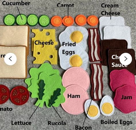 How To Make Felt Play Food Artofit