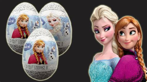 Elsa And Anna Surprise Eggs Opening Disney Frozen Surprise Eggs Toys