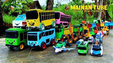 Keren Tayo Angkut Mainan Mobil Mobilan Pemadam Kebakaran Truk Molen