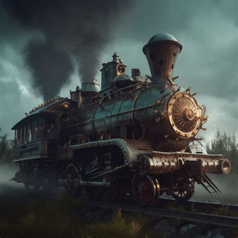 Steampunk Train by ObsidianPlanet on DeviantArt