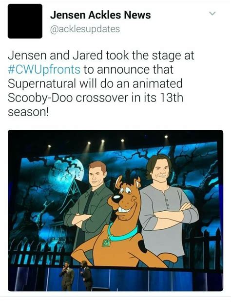 Whos Ready For The Supernatural Scooby Doo Crossover Episode This Season Crossover Episodes