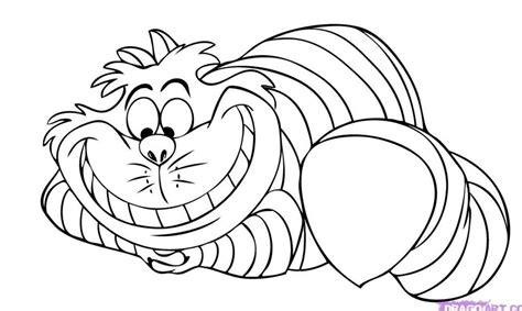 Cheshire Cat Coloring Pages Coloring Home