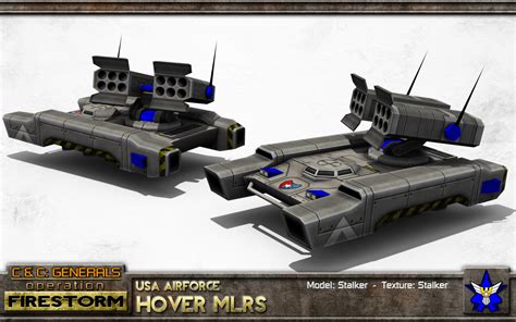 HoverMLRS Image Operation Firestorm Mod For C C Generals Zero Hour