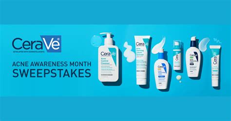 CeraVe 2023 Acne Awareness Sweepstakes - The Freebie Guy®