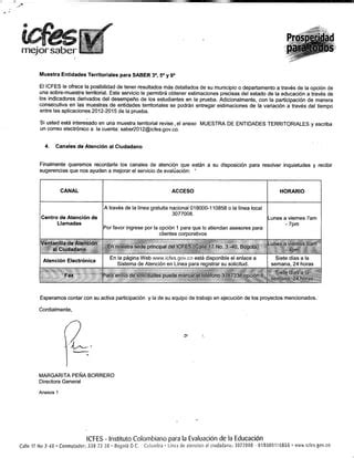 FECHAS IMPORTANTES PRUEBAS SABER11 EN 2012 PDF