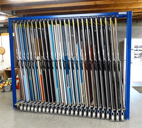 Metal Sheet Rack Vertical Eurostorage