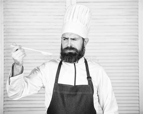 Preparaci N De La Comida El Cocinar Sano De La Comida Cocinero Barbudo