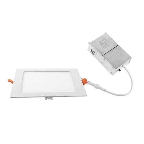 DAWNRAY LED SQUARE RECESSED LIGHT 4 4000K 12W Best Buy Canada