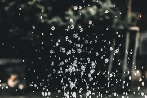 Free Images Water Drop Drizzle Rain Precipitation Black And