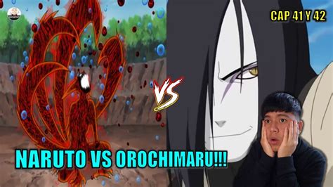 Naruto Colas Vs Orochimaru Naruto Shippuden Capitulos Y