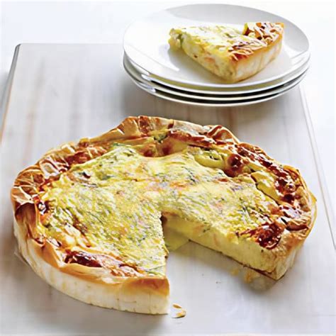 Quiche Met Camembert En Gerookte Zalm Jumbo