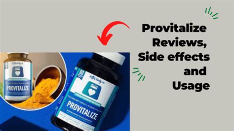 Provitalize Side Effects, Complaints, Reviews, Dosage – Tannos Health