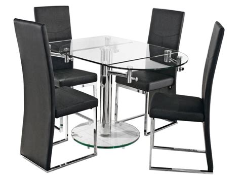 20 Collection Of Glass Round Extending Dining Tables