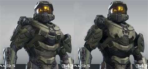 Part 2 of my redesign of halo 5 master chief armor, this time I worked on the chest piece : halo