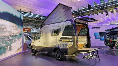 Hymer and BASF turned MercedesBenz Sprinter into luxury tiny home