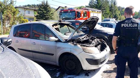 Czarnorzeki Po Ar Samochodu Na Parkingu