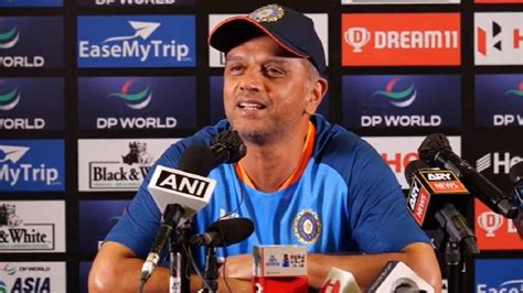 Watch Rahul Dravid Hilariously Avoids Four Letter Word That Starts With S In Presser Ahead Of