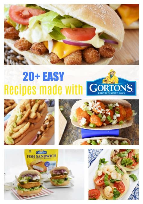 Easy Creative Recipes Using Gorton S Frozen Seafood Via