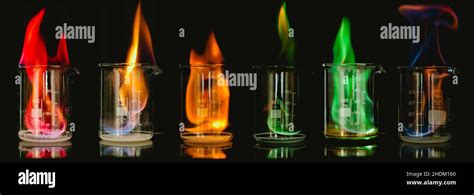 Sodium potassium lithium flame hi-res stock photography and images - Alamy