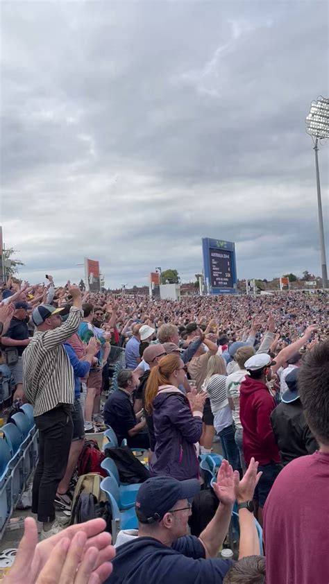 England S Barmy Army On Twitter The Western Terrace Is Alive